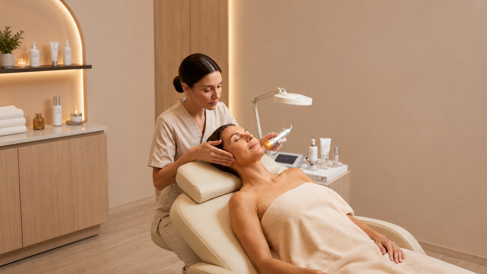 Radiofrequenz&shy;therapie + Micro&shy;needling
