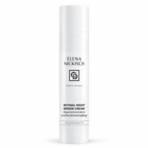 Elena Nickisch Retinal Night Renew Cream – Nachtcreme mit Retinal für Fältchen, unreine und fettige Haut, 50 ml